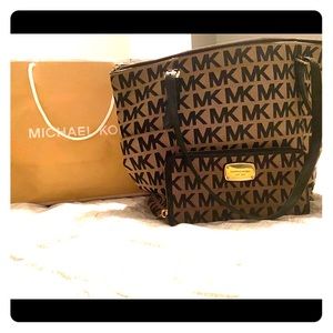Michael Kors Signature Jacquard North South Tote